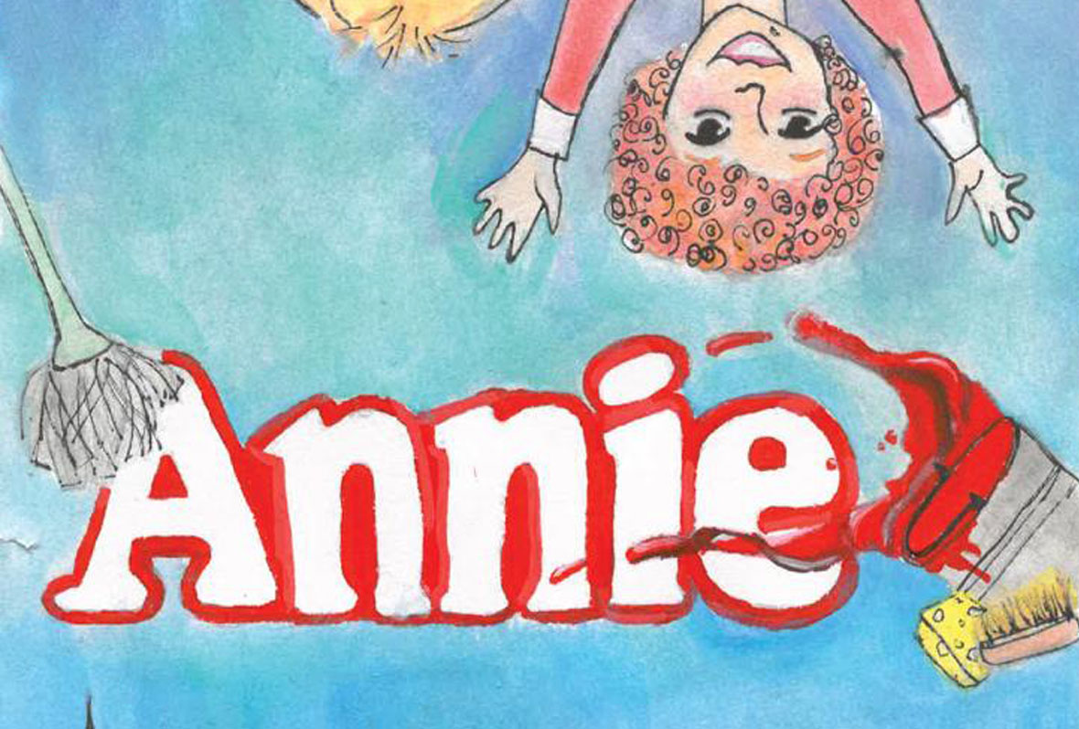 Cabecera del musical Annie