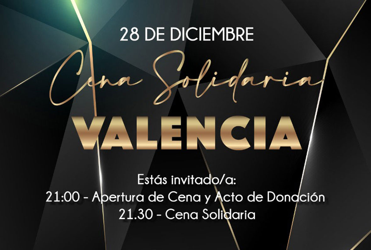 Cabecera Cena Solidaria Valencia 2019
