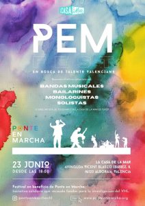 Cartel Pem Fest, en busca de talento valenciano