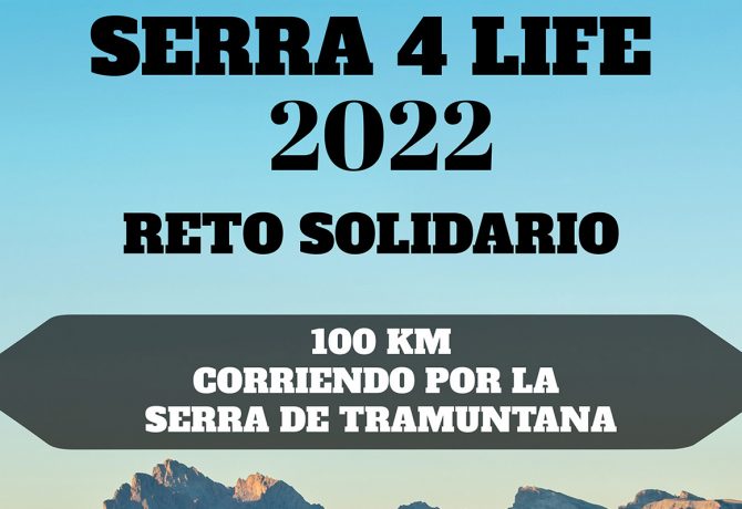 Banner del Reto Solidario Serra 4 Life