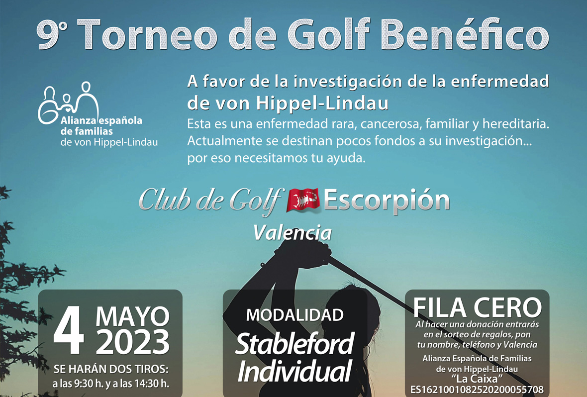 9º Torneo de Golf Benéfico Club Escorpión Valencia