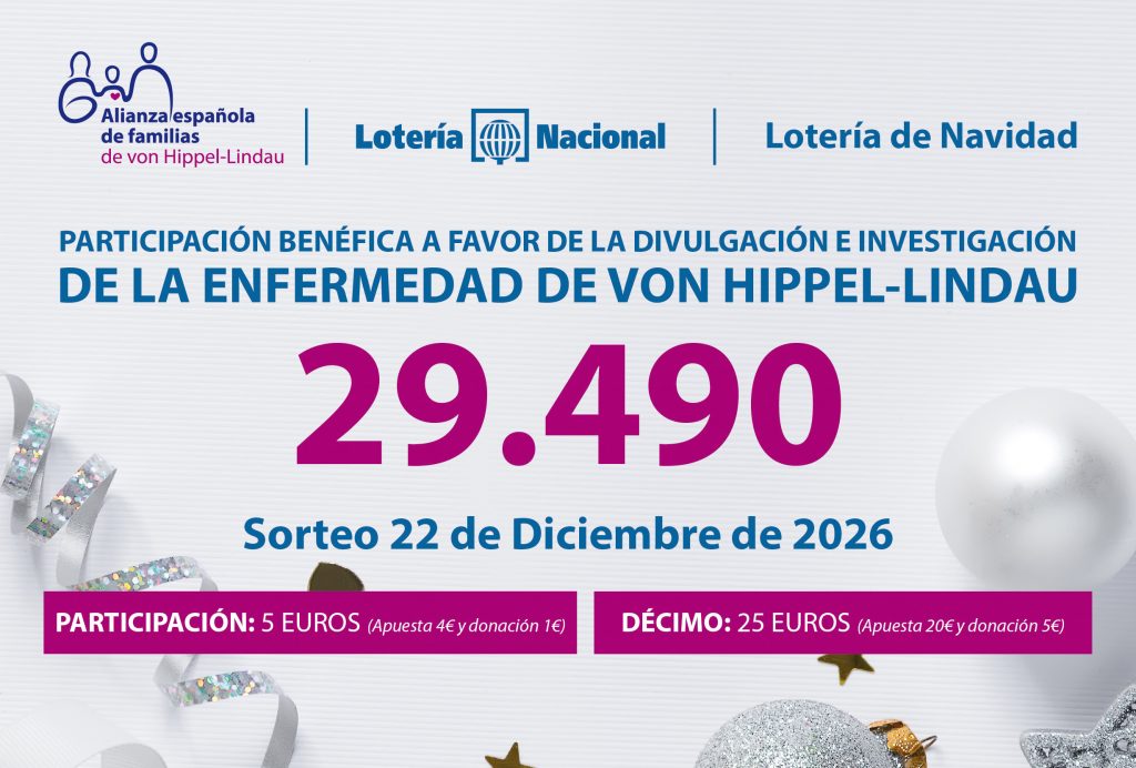 Cartel Participación en el Sorteo de Navidad de 2026