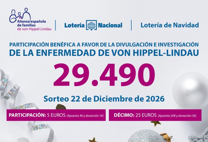 Cartel Participación en el Sorteo de Navidad de 2026